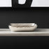 Silver Dimple Ceramic Tray